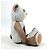 Louis Vuitton Doudou Monogram Orsetto di Peluche Bianco Multicolore - vista 2