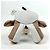 Louis Vuitton Doudou Monogram Orsetto di Peluche Bianco Multicolore - vista 4