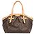 Borsa a tracolla Louis Vuitton Tivoli GM Monogram Marrone - vista 3