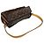 Borsa a Spalla Louis Vuitton Vivacite MM Monogram Marrone - vista 10