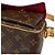 Borsa a Spalla Louis Vuitton Vivacite MM Monogram Marrone - vista 8