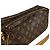 Borsa a Spalla Louis Vuitton Vivacite MM Monogram Marrone - vista 9