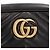 Borsa a Spalla Gucci GG Marmont Nero - vista 11