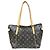 Borsa Tote Louis Vuitton Totally PM Monogram Marrone Monogramma - vista 3