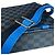 Borsa a tracolla Louis Vuitton District PM NM Damier Graphite Nero Blu - vista 13