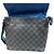 Borsa a tracolla Louis Vuitton District PM NM Damier Graphite Nero Blu - vista 9