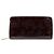 Cartera Zippy Monogram Vernis Louis Vuitton Burdeos Púrpura