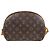 Borsa a tracolla Louis Vuitton Blois Monogram Marrone Monogramma - vista 3