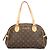 Bolso de hombro Louis Vuitton Montorgueil PM Monogram Castaño