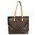 Borsa Tote Cabas Mezzo Monogram Louis Vuitton Marrone - vista 3