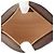 Borsa a tracolla GG Mini Round di Gucci Marrone Beige - vista 6