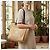 Borsa Tote Chanel Deauville PM Beige - vista 13