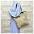 Borsa Tote Chanel Deauville PM Beige - vista 2