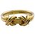 Tiffany & Co Tiffany Double Signature Band Ring Golden - Ansicht 2