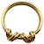 Tiffany & Co Tiffany Double Signature Band Ring Golden - Ansicht 3