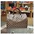 Borsa Louis Vuitton Speedy 30 in tela Damier Ebene Marrone - vista 2