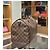 Borsa Louis Vuitton Speedy 30 in tela Damier Ebene Marrone - vista 8