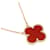 Van Cleef & Arpels Vintage Alhambra Necklace Red  - view 3