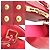 Borsa Louis Vuitton Alma BB Rosso - vista 10