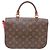 Borsa da donna Louis Vuitton Vaugirard PM Marrone Rosso - vista 2