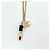 Timeless Collana Chanel Coco Mark in strass con placcatura dorata D'oro - vista 2