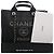 Tote Deauville Chanel Black Small Caviar Studded Nero - vista 13