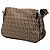 Fendi Marrone Zucchino Canvas Crossbody Marrone chiaro - vista 2