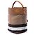 Borsa a secchiello Ashby in tela Mega Check marrone e pelle di vitello granulata Burberry, misura Medium Marrone chiaro - vista 2