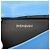 Clutch Chyc Ligne in pelle texturizzata blu Saint Laurent - vista 5