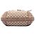 Borsa Satchel Gucci Beige Medium GG Canvas - vista 3