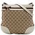 Gucci Beige GG Canvas Web Mayfair Crossbody