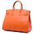 Hermès Orange Epsom Birkin Retourne 35 Arancione - vista 2