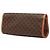 Céline Clutch de lona revestida Celine Marrón Macadam Castaño - vista 2