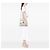 Borsa satchel Gucci White Medium Calfskin Bamboo Daily Bianco - vista 6