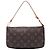 Louis Vuitton Pochette Accessoires Marrón Monogram Castaño