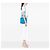 Lady Dior in agnello cannage blu, misura Medium Turchese - vista 5