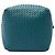 Borsa a tracolla Cube in nappa Intrecciato blu Bottega Veneta - vista 3