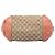Borsa Gucci Beige GG Canvas Heart Bit - vista 3