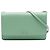 Cartera con correa de Saffiano verde de Prada Verde claro