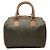 Bolsa Boston em canvas revestido Honeycomb marrom Dior Castanho escuro
