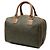 Bolsa Boston em canvas revestido Honeycomb marrom Dior Castanho escuro - vista 2
