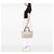 Bolsa Bottega Veneta White Medium Canvas Maxi Intrecciato Arco Tote Branco - vista 6