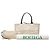 Bolsa Bottega Veneta White Medium Canvas Maxi Intrecciato Arco Tote Branco - vista 7