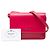 Prada Pink Box Calf Crossbody Rosa - vista 7
