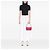 Borsa a tracolla Prada Pink Saffiano Rosa - vista 6
