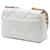 Chanel White Medium Lambskin 19 Flap Bianco - vista 2