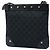 Borsa a tracolla Gucci Black GG Canvas Nailhead Nero - vista 2