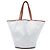 Goyard White Goyardine Reversible Belharra Tote Weiß