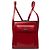 Saint Laurent Red Leather Frame Backpack