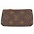 Monogram Key Pouch marrón Louis Vuitton Castaño
